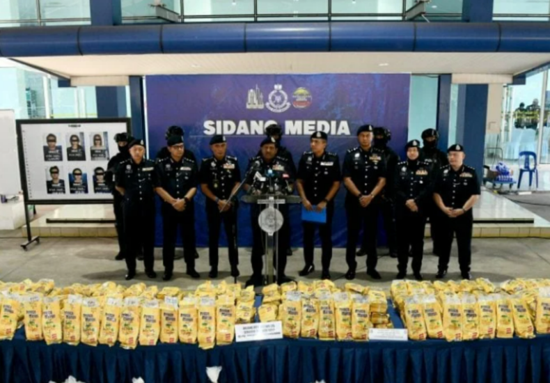 Malaysia biggest drug bust