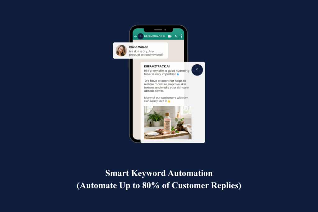 WhatsApp auto-response and customer service automation